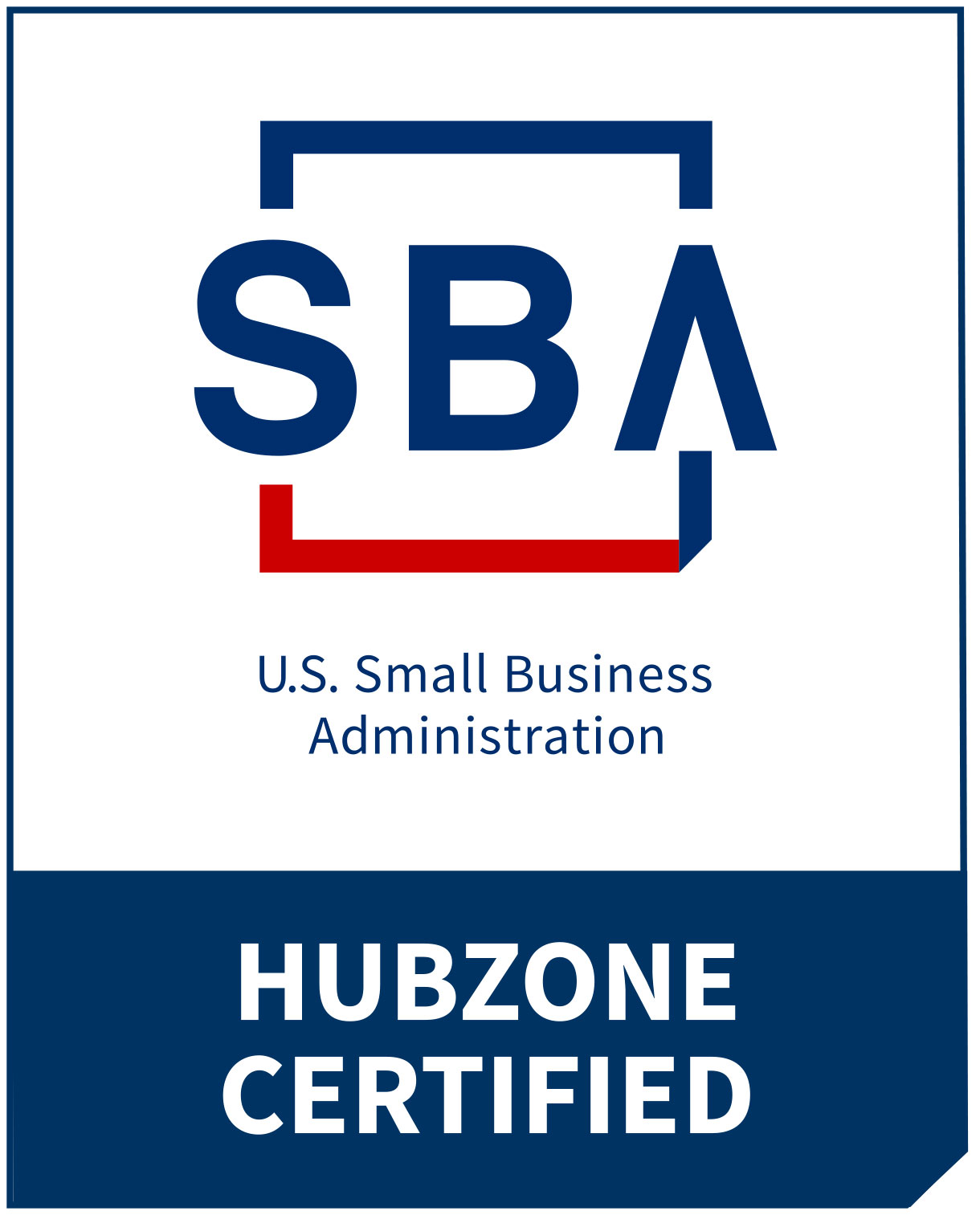 SBA HUBZone Certified logo